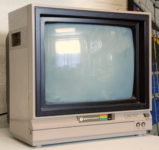 Photo of the Commodore 1702 monitor