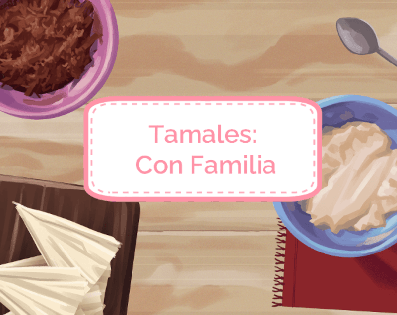 Tamales title screen