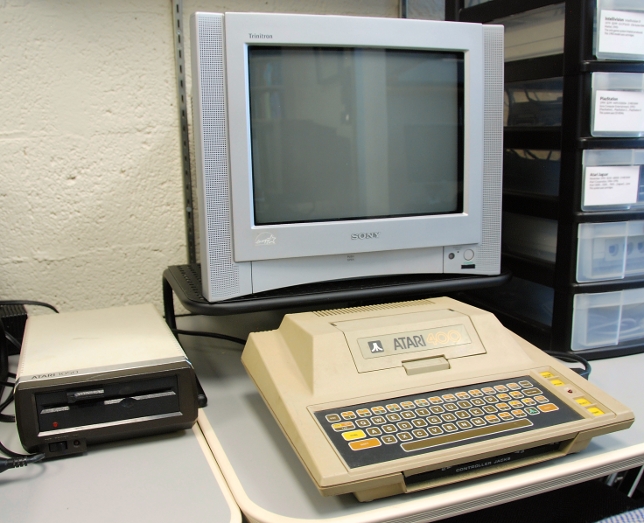 Picture of the Atari 400 system