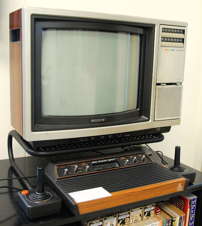Photo of the Atari VCS system
