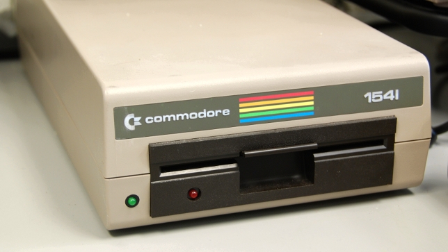 Photo of the Commodore 1541 disk drive