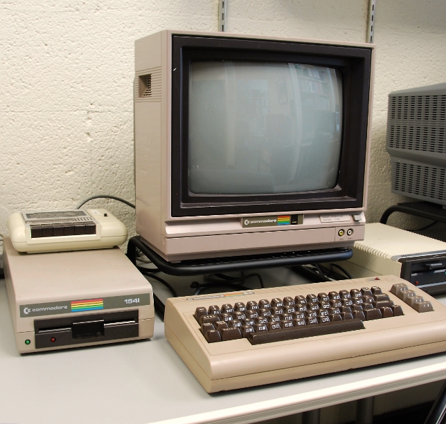 Photo of the Commodore 64 sytem