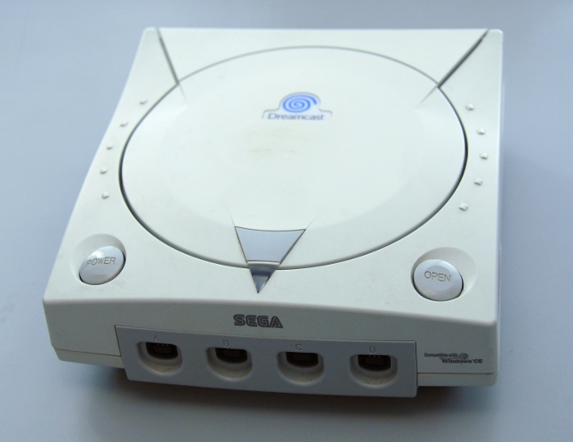 Photo of the European Dreamcast