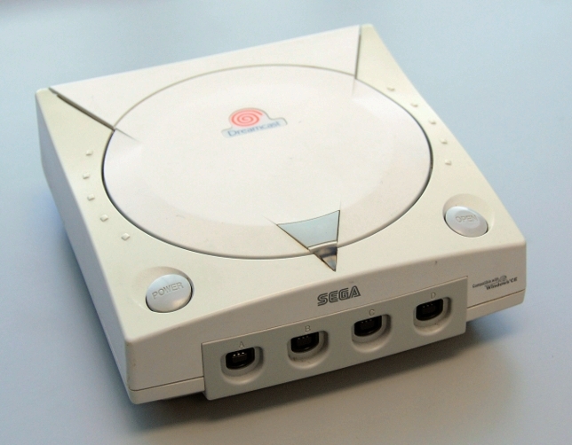 Photo of the US Dreamcast