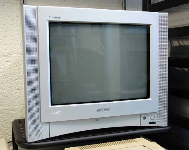 Photo of the Trinitron color TV